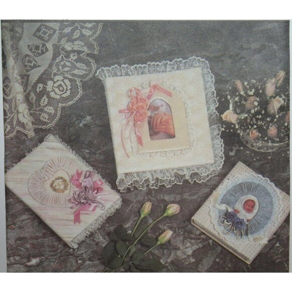 Simplicity 9691 Craft Pattern Book Covers Albums Lace & Ribbon Embellishments - Picture 2 of 3